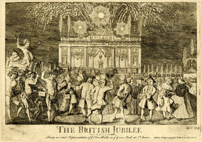 Kupferstich "The British Jubilee"