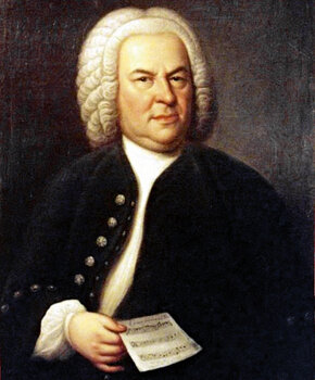 Johann Sebastian Bach, Gemälde von Elias Gottlob Haussmann