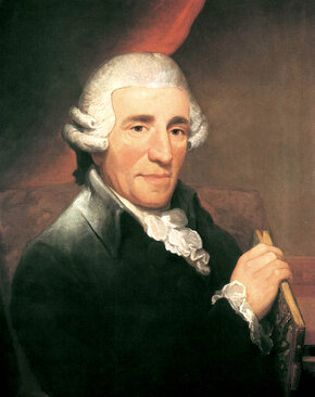 Joseph Haydn (1732-1809), Ölgemälde vom Thomas Hardy, 1791