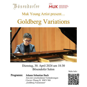 MUK Young Artists Present ... Goldberg Variations