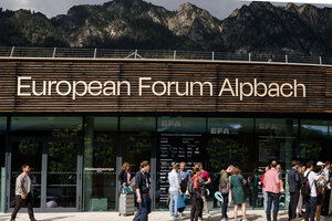 Das Europäische Forum Alpbach © Philipp Huber/EFA Das Europäische Forum Alpbach © Philipp Huber/EFA