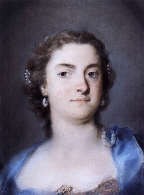 Faustina Bordoni (Rosalba Carriera, ca. 1730)